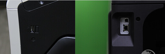 柯尼卡美能達C266用于連接電腦的D型USB接口以及有線網絡接口-科頤辦公