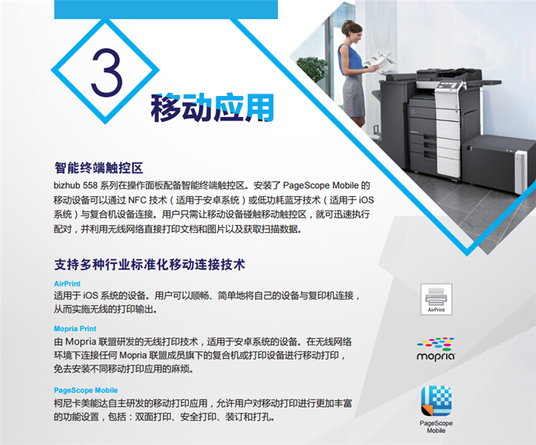 柯尼卡美能達(dá)558移動應(yīng)用-科頤辦公 柯尼卡美能達(dá)558移動應(yīng)用-科頤辦公